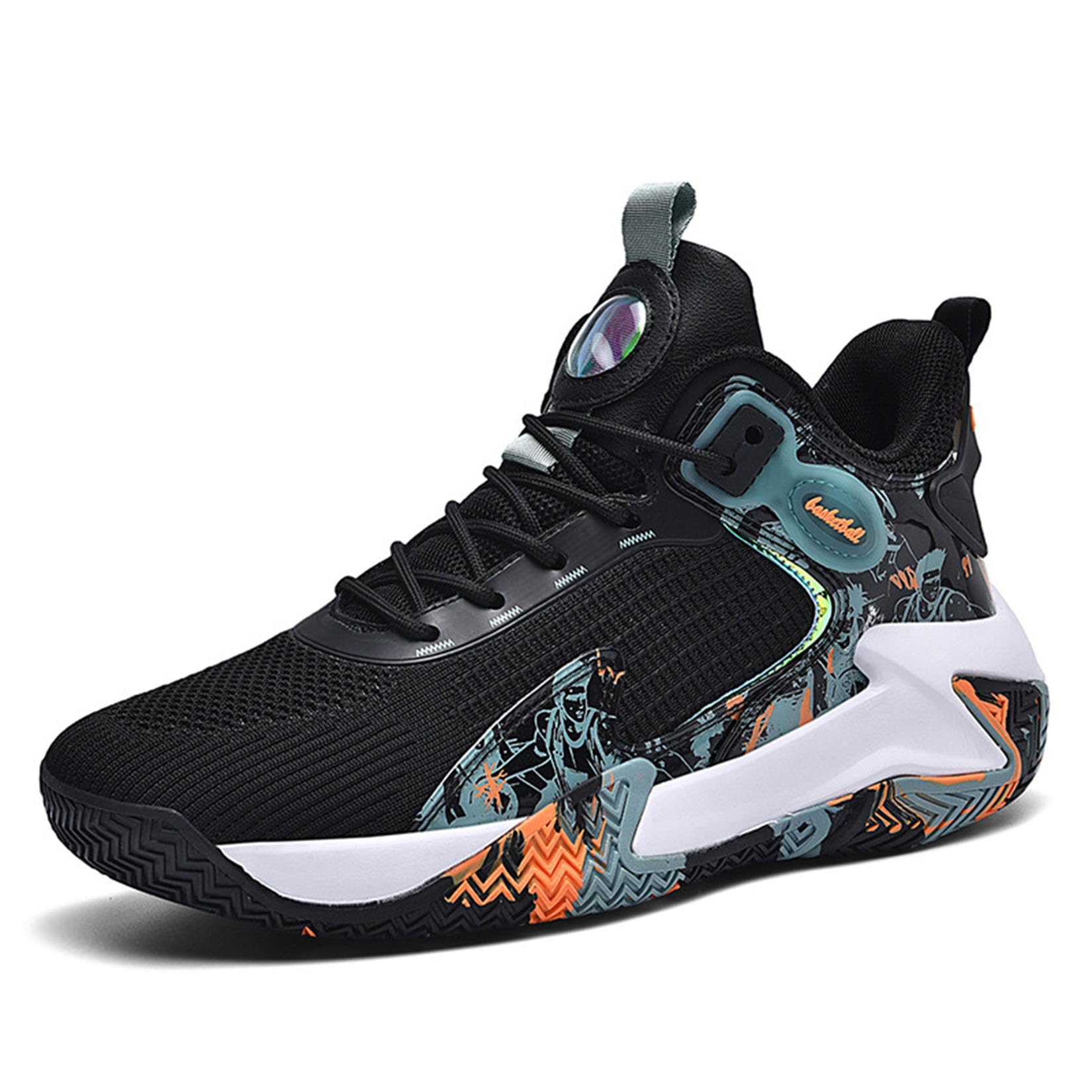 Męskie Siatkowe Buty Do Koszykówki Chłopięce Buty Sportowe Buty Treningowe Do Koszykówki Outdoor(41 EU, Q2)