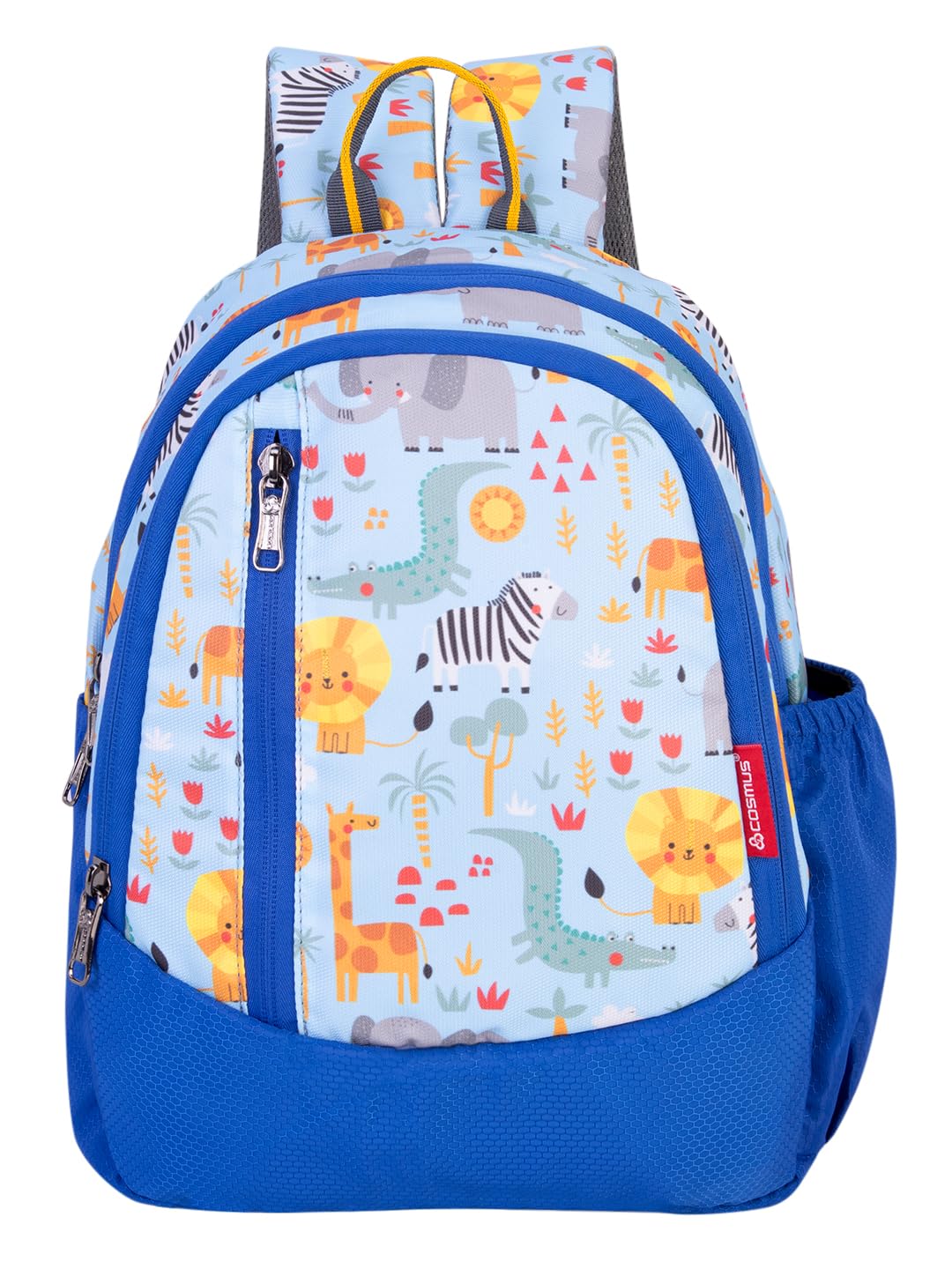 COSMUS TINY TOTS ANIMO torba szkolna z nadrukiem 20 l - 40 cm plecak dziecięcy idealny dla chłopców i dziewcząt w wieku 2-5 lat | plecaki na co dzień dla studentów