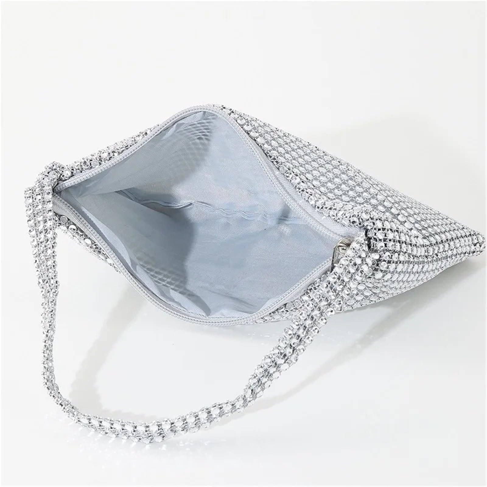 Pochette Da Donna Borsa Sera Bling A Tracolla Con Diamanti Scintillanti For Le Donne Party Club Matrimonio Prom Per Donna(Green)