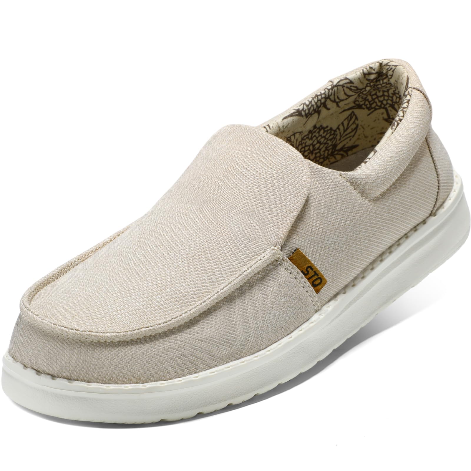 STQ Slip on Boat Shoes for Women Orthopedic Casual Loafers with Arch Support