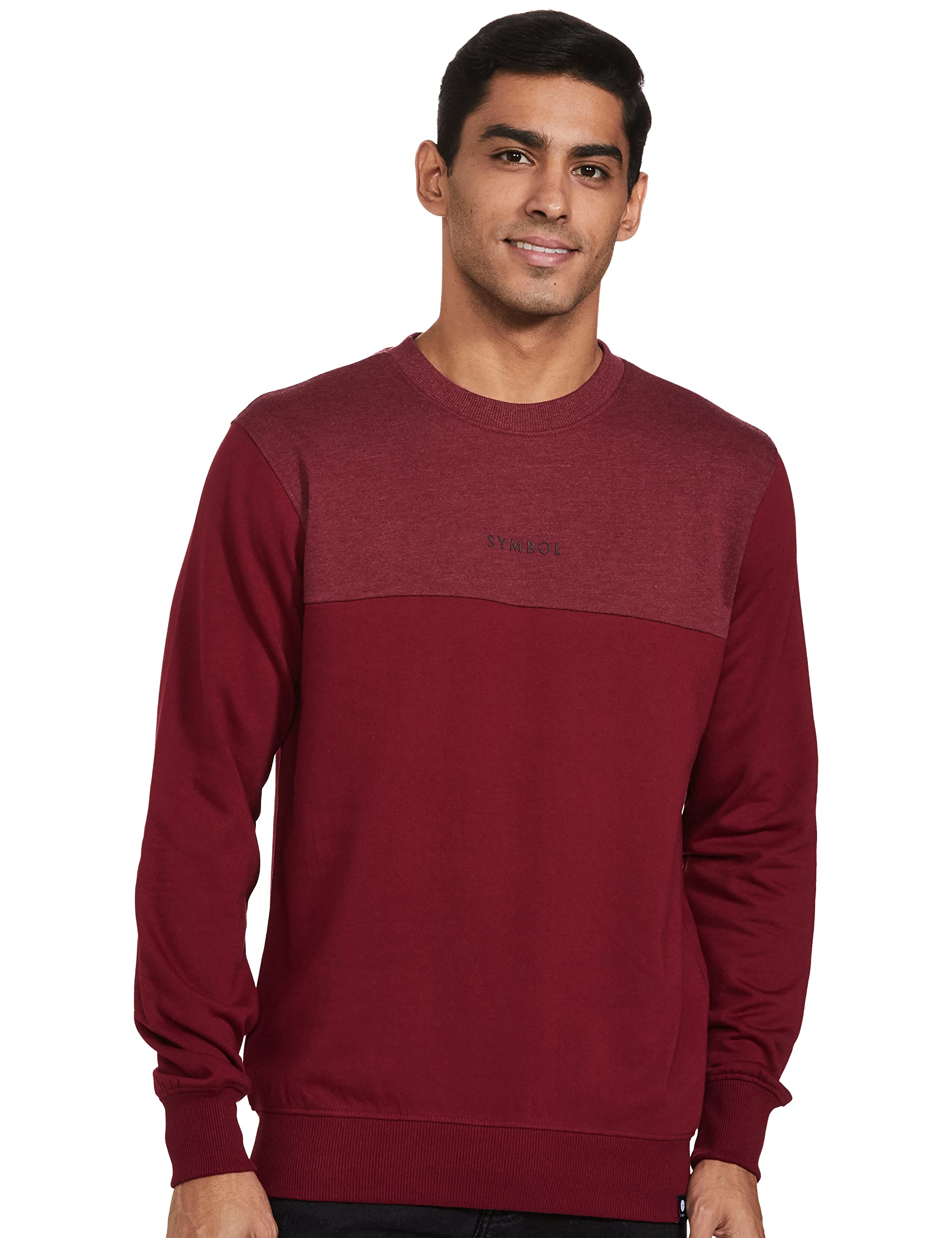 amazon brand - symbol Men Crew Neck Sweatshirt-picture-17