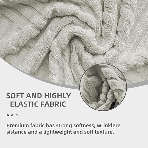 Miniatura 3 de Fundas para sillas de comedor, antiarañazos, lavables, tamaño regular, paquete de 4 para cocina, hotel, reunión