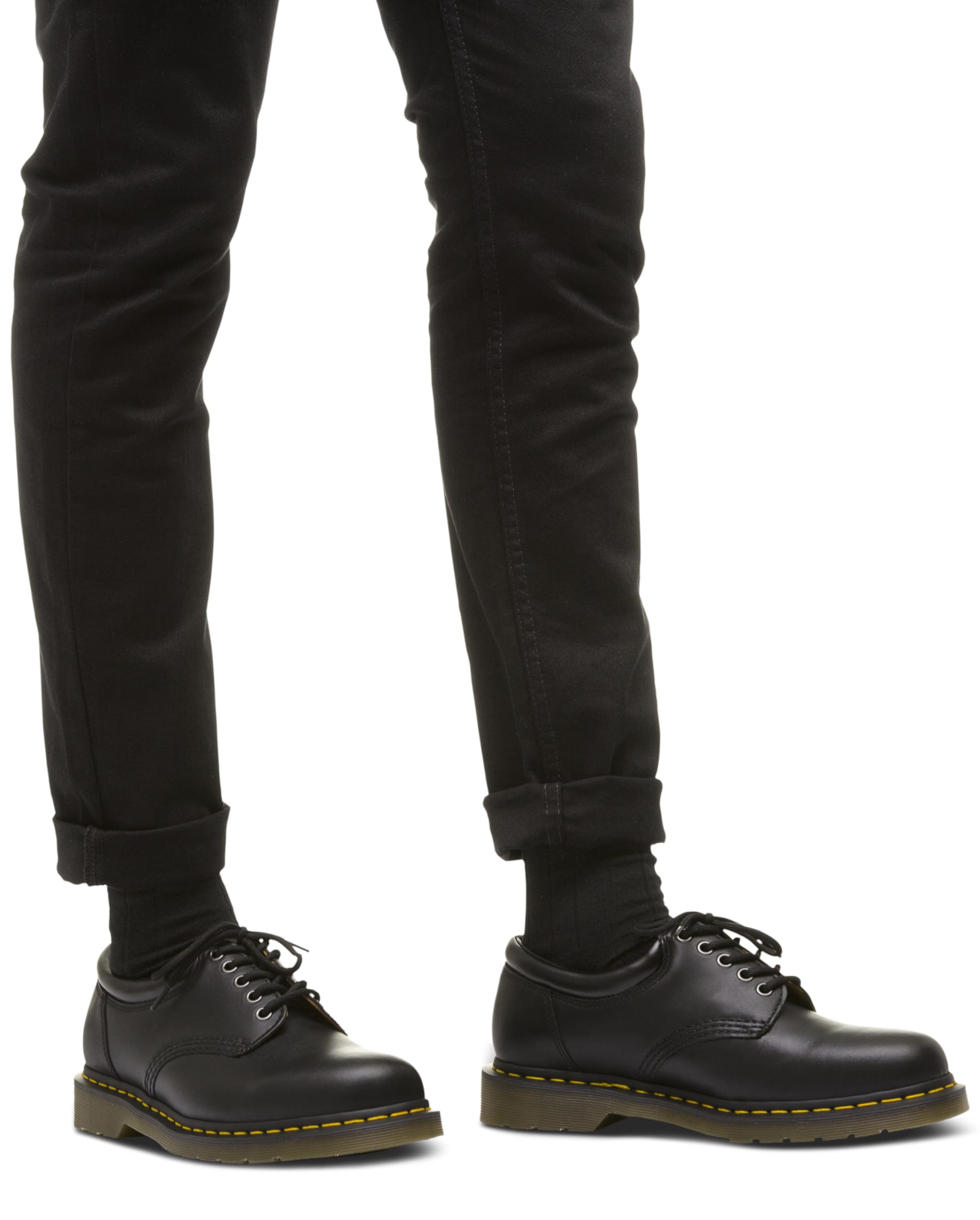 Dr. Martens mens 8053 Work Shoe, Black Nappa, 9 Women 8 | B2B
