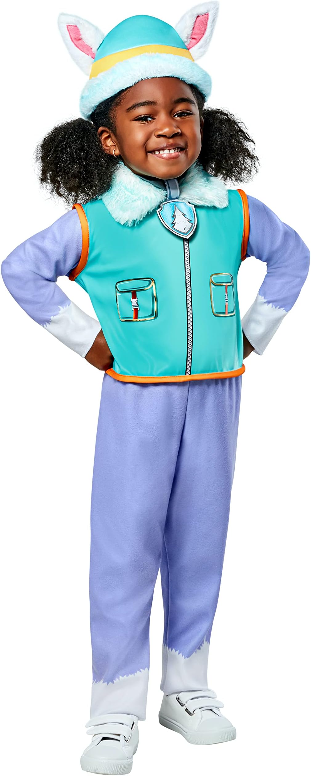 Toddler Paw Patrol Everest Costume Jumpsuit, Headpiece, and Pup-pack Toddler Costume (pack of 1)