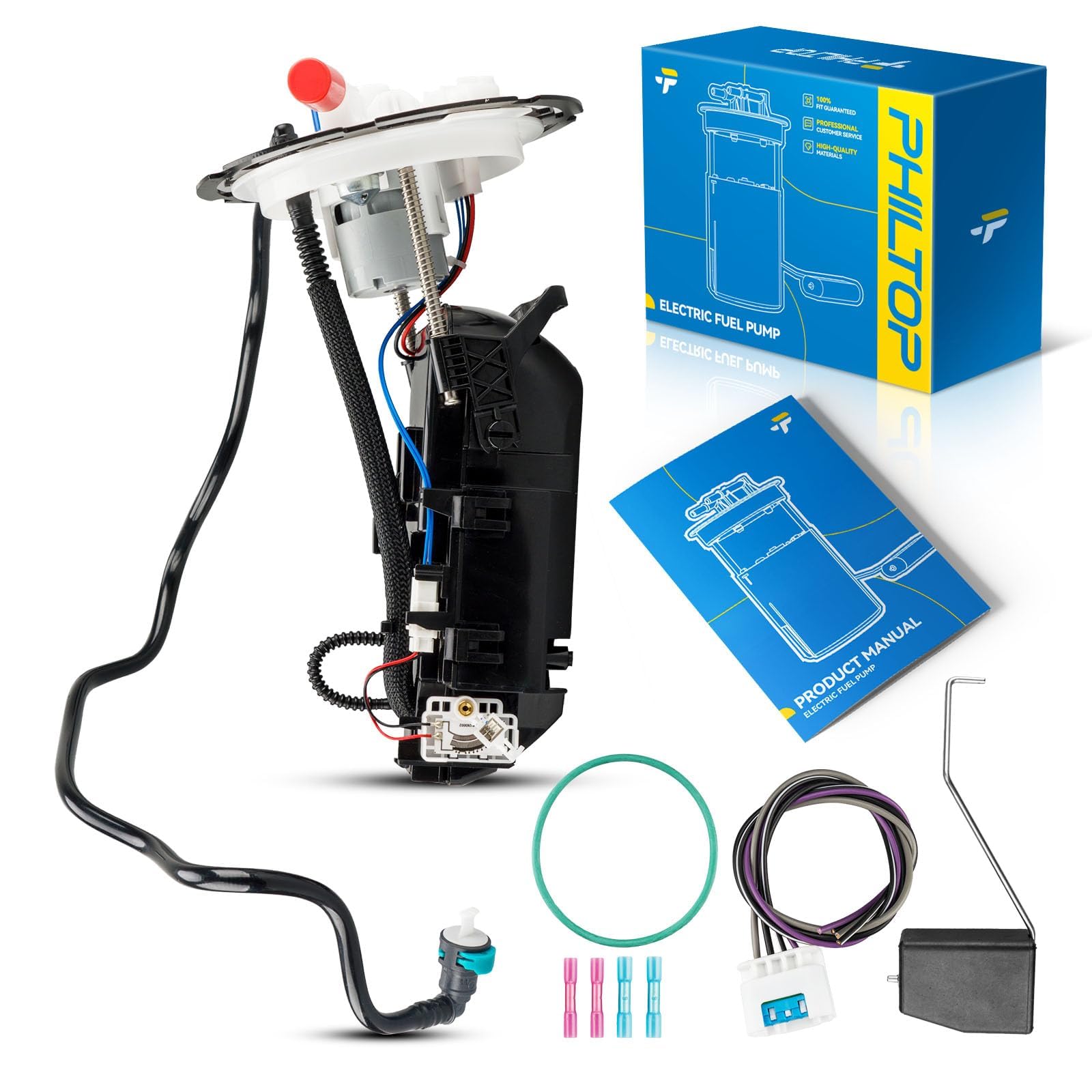 PHILTOP Electric Fuel Pump Assembly Fit for 2009-2012 Chevy Malibu 2.4L GAS