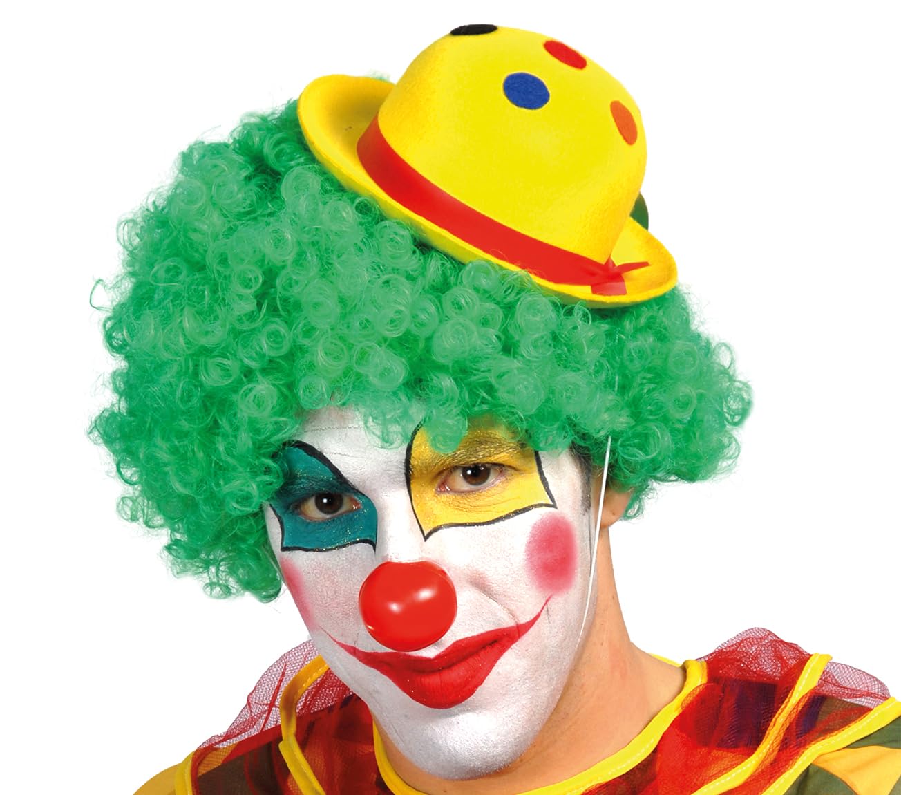 Guirca Fiestas GUI13925 – Assorted Clown Mini Melon Hats Made of Felt
