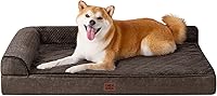 Vista 20 de EHEYCIGA Cama ortopédica XL para perro de espuma viscoelástica, cama lavable para perro con forro impermeable y funda extraíble, sofá extragrande