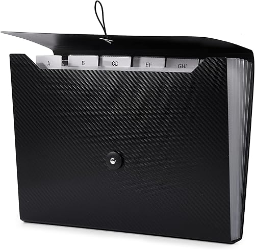 Organizador de archivos acordeán carpetas de archivos carpetas de archivos expandibles organizador de archivos de 7 bolsillos soporte de archivos de