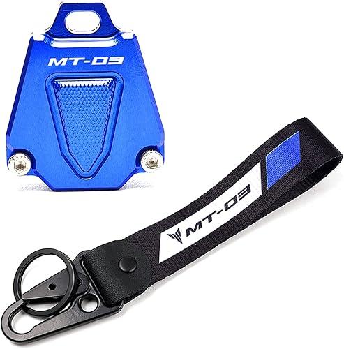 MOWOK Para Yamaha MT03 MT-03 MT 03 2014-2021 2022 Accesorios de motocicleta Funda para llave y llavero de insignia