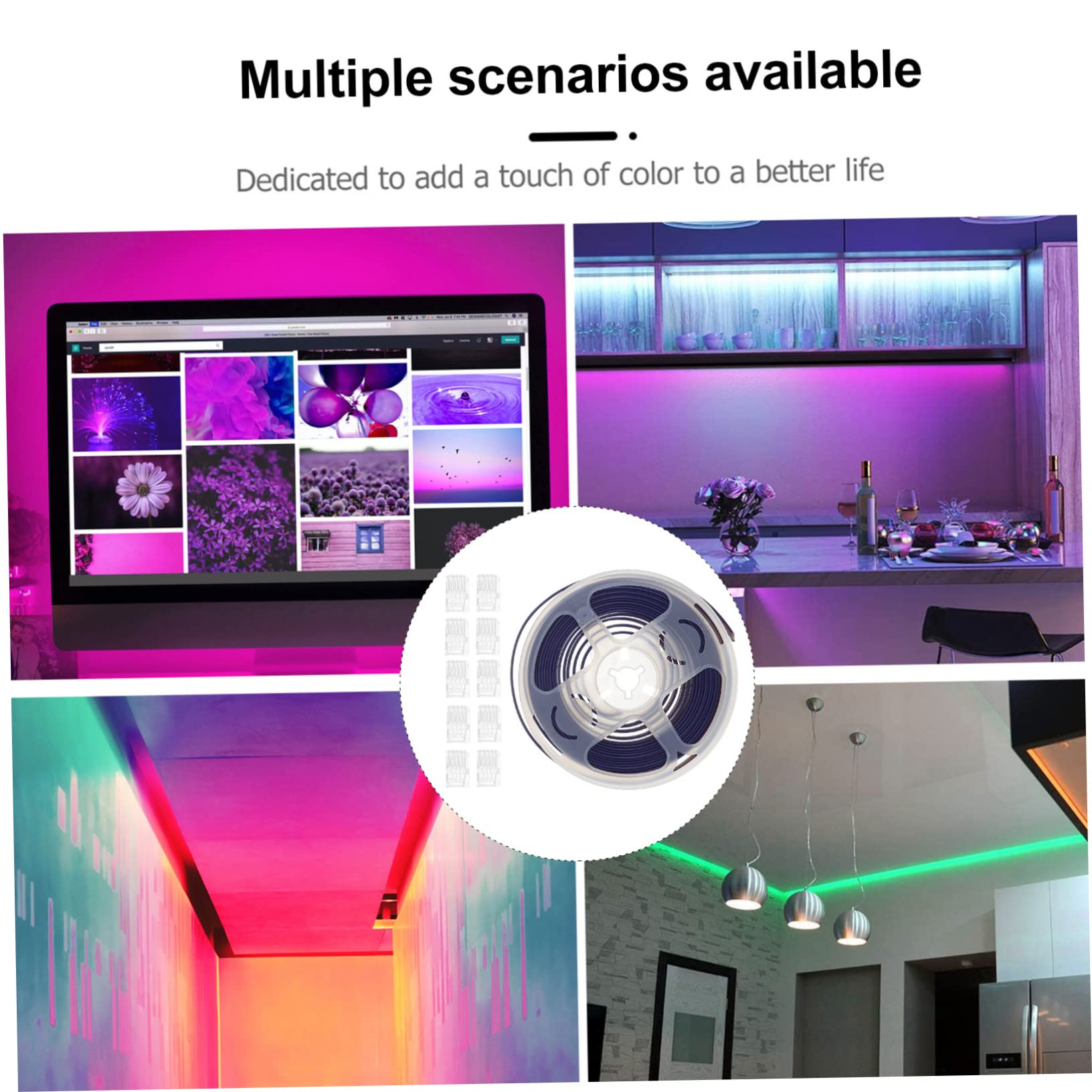 TEHAUX 30stücke Pin Rgb Strip Connector Mit Kabel Und Installieren Für Rgb Sorgt Für Stabile Verbindungen Löten