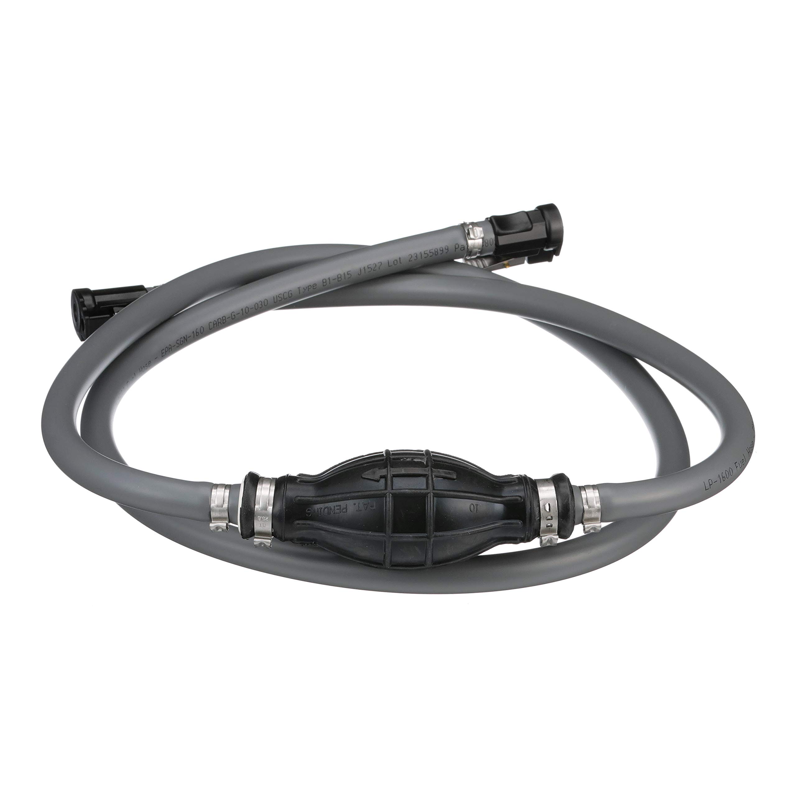 Seachoice Low Permeation Fuel Line Kit With High-Output Primer Bulb, 3/8 In. x 7 Ft.