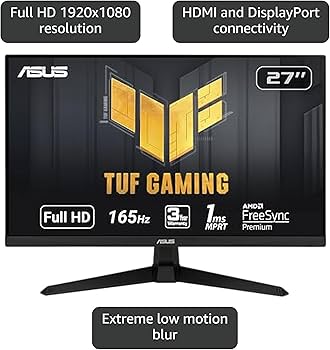 Amazon.com: ASUS TUF Gaming 27” 1080P Monitor (VG279QR) - Full HD Amazon.com: ASUS TUF Gaming 27” 1080P Monitor (VG279QR) - Full HD