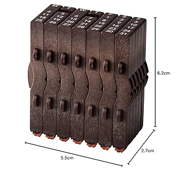 717tulip　詳細本文１４点 Amazon.co.jp: シャチハタ ゴム印 連結数字 スタンプ 万年