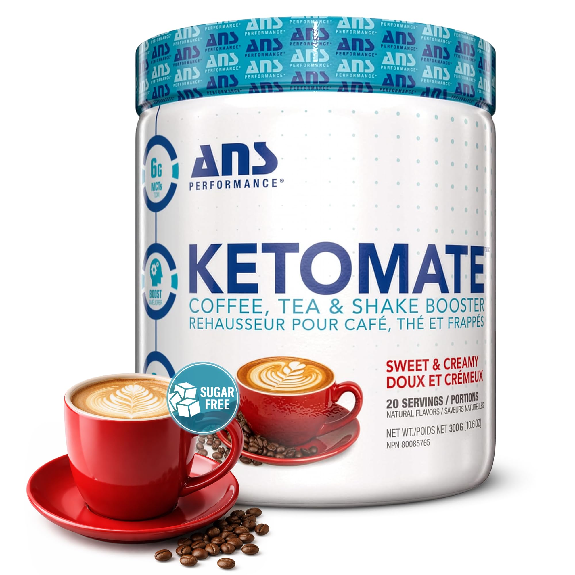 ANS Performance Ketomate Sugar Free Coffee Creamer