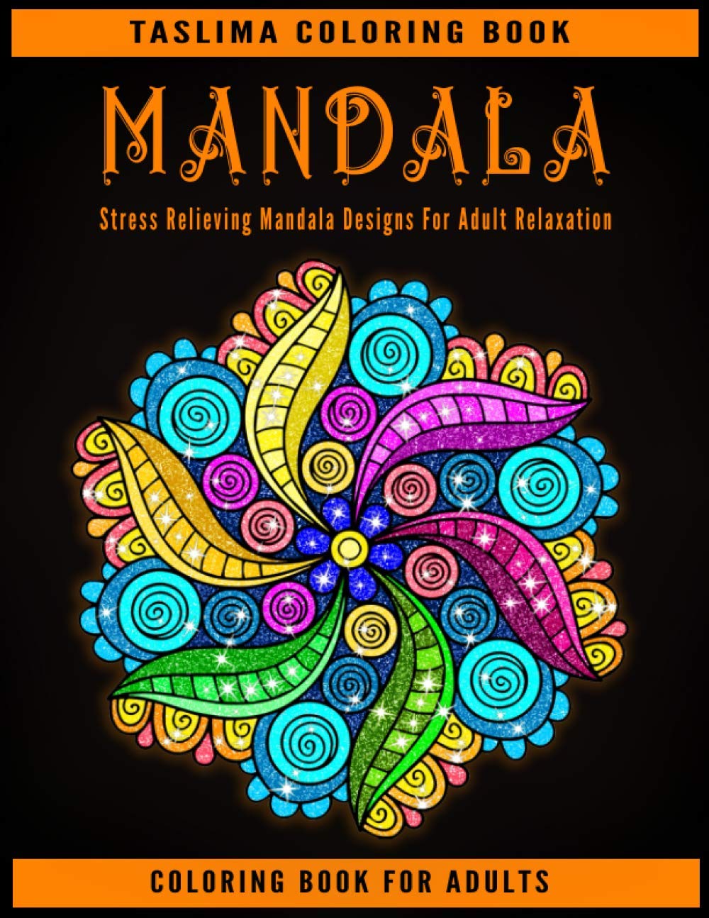Mandala: White Background Stress Relieving Mandala Designs for Adults | An Adult Coloring Book with intricate Mandalas for Stress Relief, Relaxation, ... Book Featuring Calming Mandalas designe