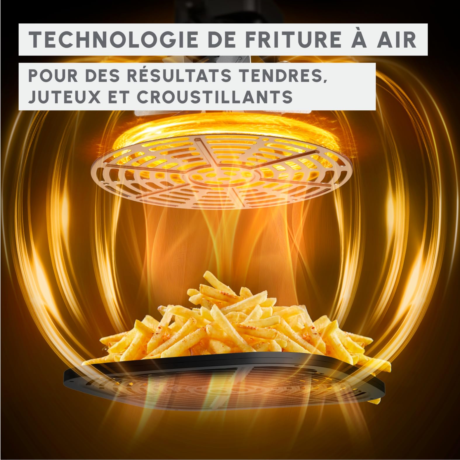 Moulinex Multicook Fry Multicuiseur et air fryer, 12 programmes, 6 L, Gris, Spatule incluse YY5553FB