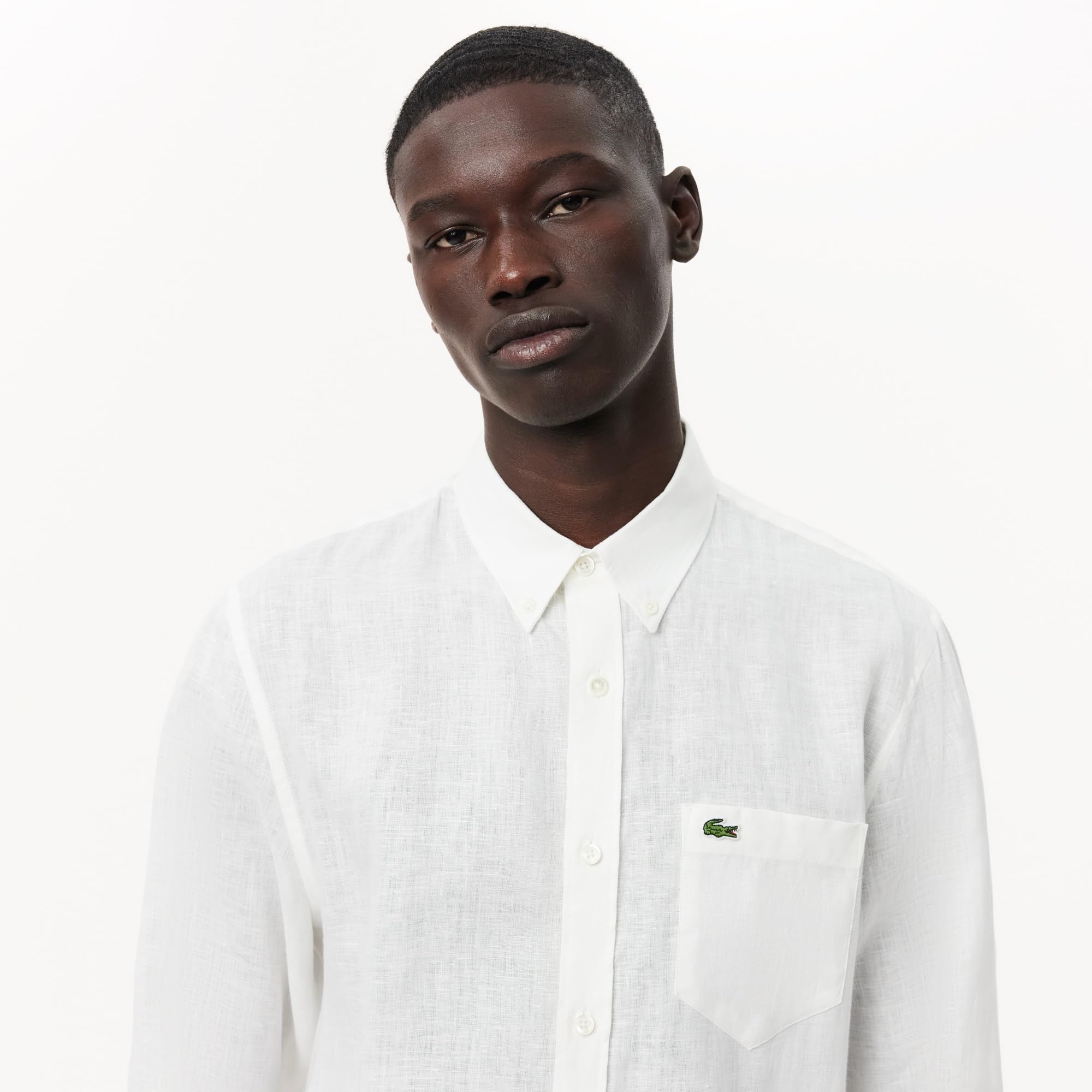 Lacoste-Men S L/S Woven SHIRT-CH5692-00
