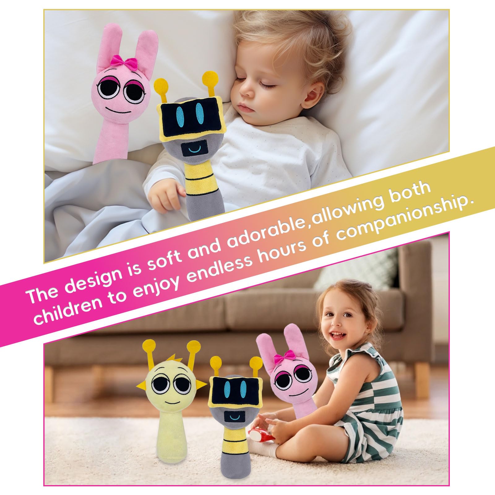 SYSYSYYASNL Peluche Divertente, Peluche Per Fan Di Giochi, Plushies Miglior Regalo per Bambini e Fan