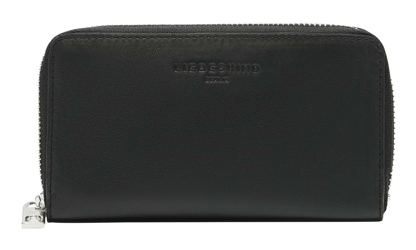 LIEBESKIND BERLIN Frieda Wallet – Lila Sheep Natural, Schwarz – Neu