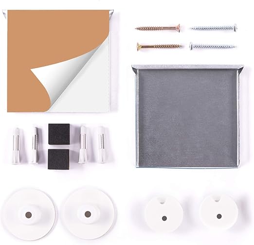 Spiegel Befestigung Montageset bis 0,8m²: Amazon.de: Baumarkt