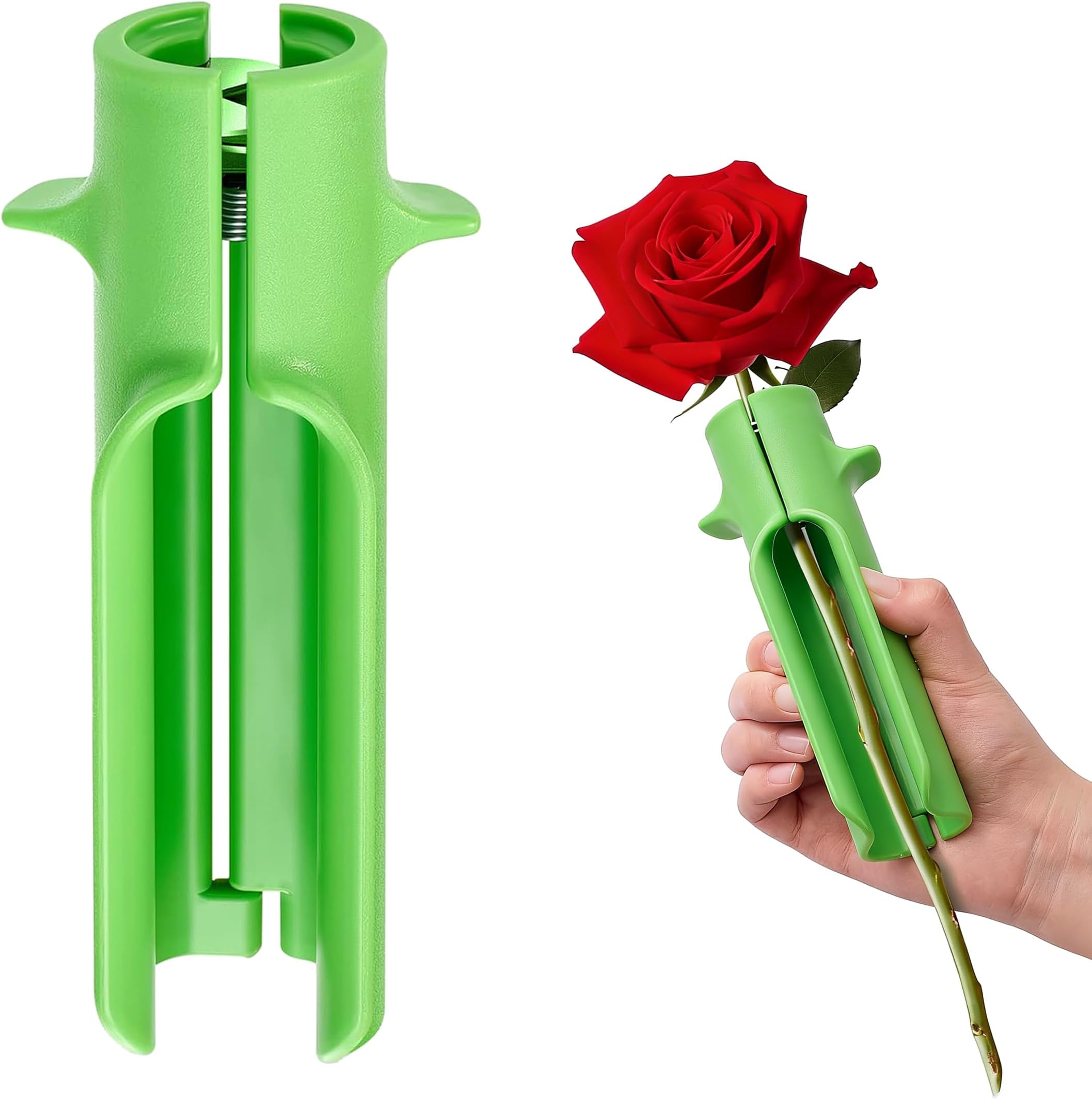 Rose Thorn Stripper Tool, Remover Leaf Stripper Flower Cleaner Cutter New Upgrades Flower Thorn Trimming Tool for Mother's Day, Flowers Shop Home Gardening, Home Professional Florist
