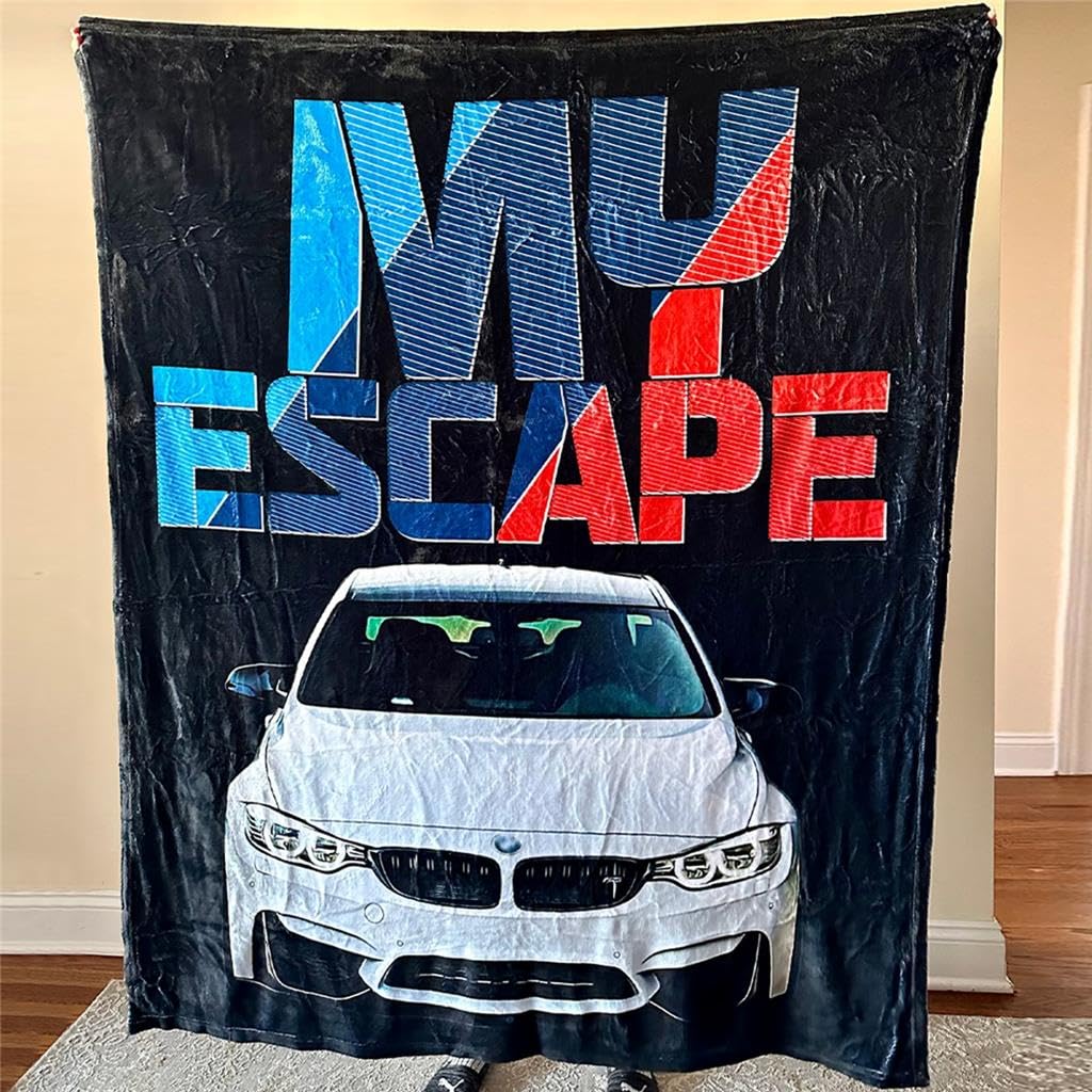 Amazon.com: ROSLILY Custom Car Blankets with Photos Custom Car Flannel  Photo Blanket Custom Car Fleece Blanket Personalized Throw Blankets with  Picture Funny Gifts for Car Lover,Christmas,My Escape : Home u0026 Kitchen