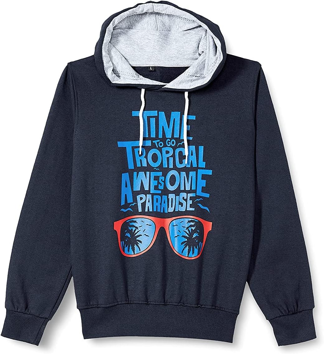 Boys Cotton Hooded Neck Sweatshirt