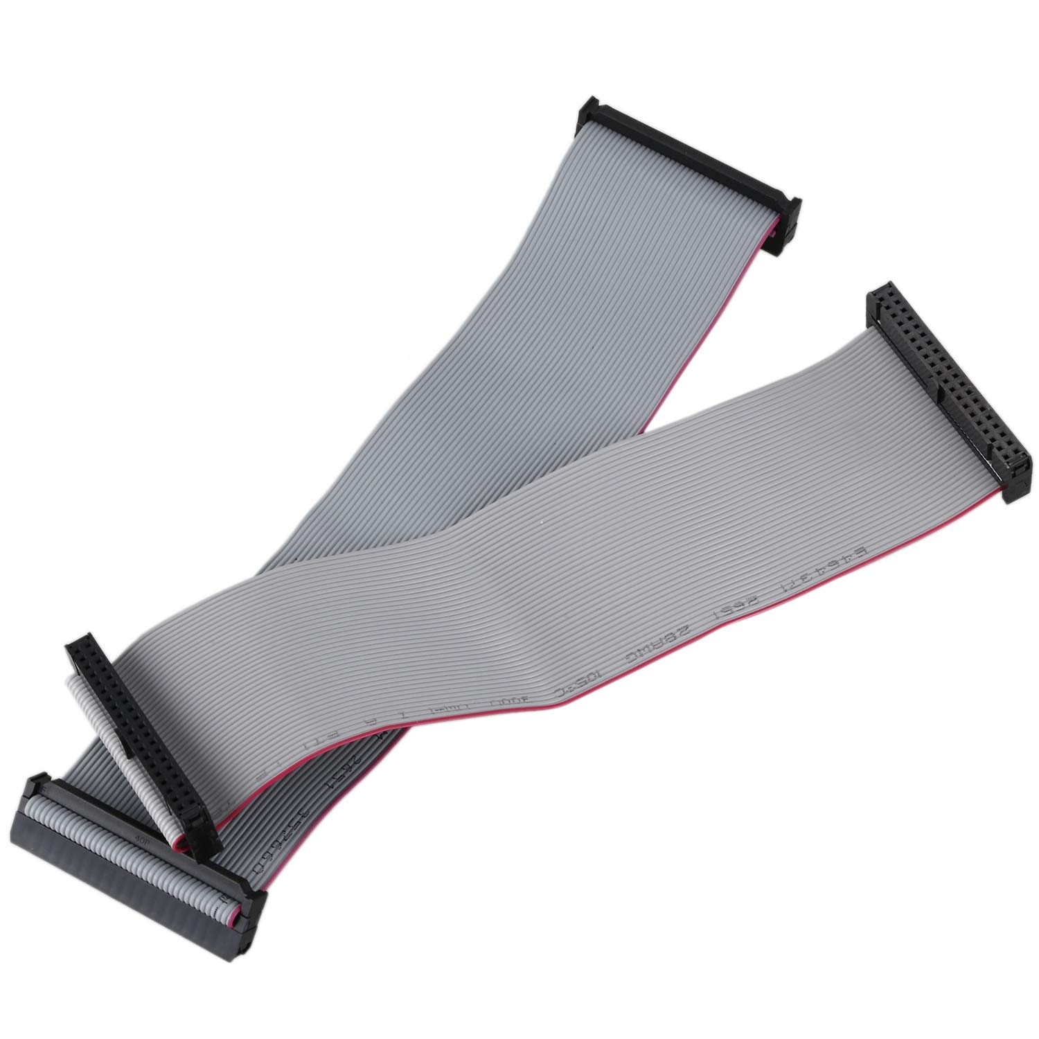 2pcs A Nastro Piatto PATA IDE Da 40 Pin Femmina A Femmina Da 2,54 Mm 20 Cm