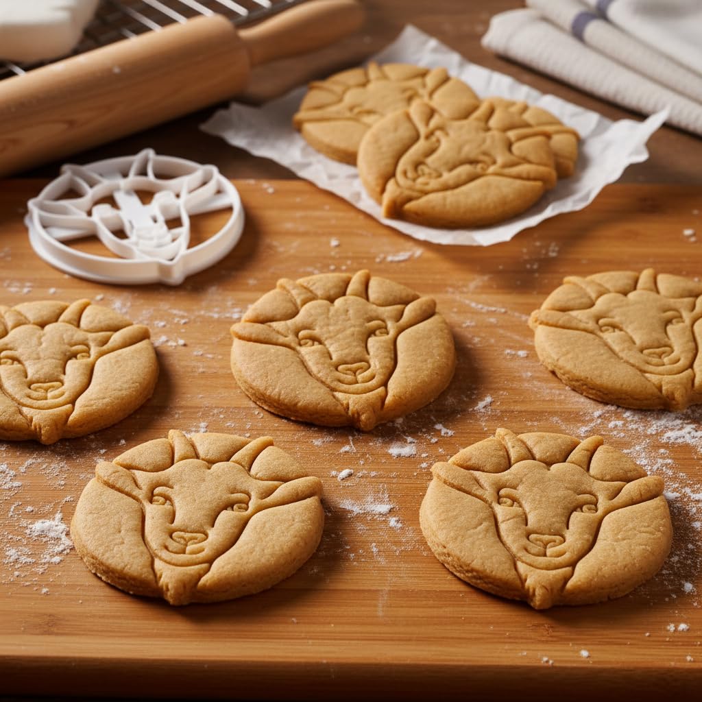 Dedy Gebr. Dedy GmbH業務用クッキーギッター／クッキーカッター Amazon | BAKERLOGY ヤギの頭 クッキー型 | 焼き菓子やクラフトに