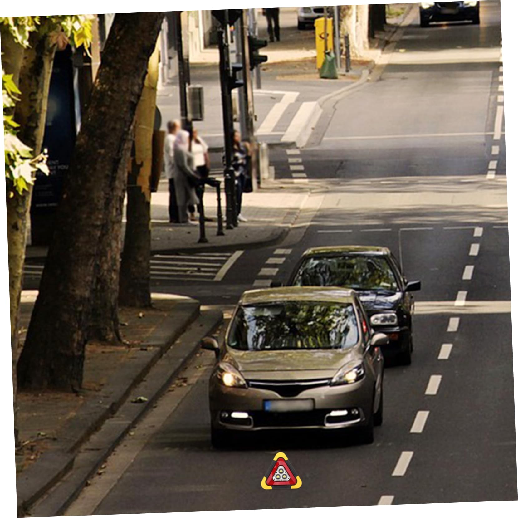 Alipis Luz De Advertencia Emergencia Coche Triángulo De Seguridad Luces Emergencia