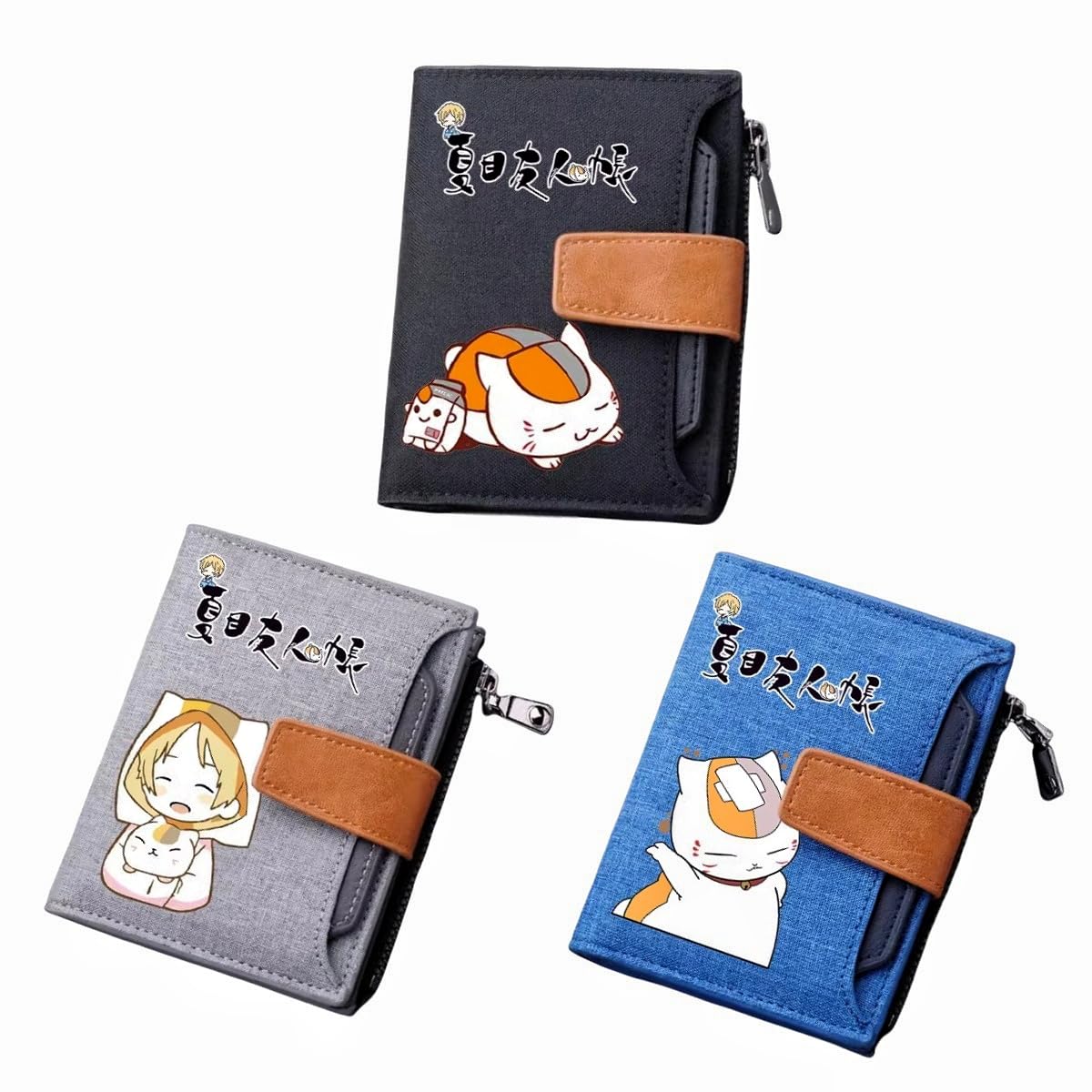 Amazon.co.jp: [川岛屋] 夏目友人帳 財布 短財布 二つ折り財布