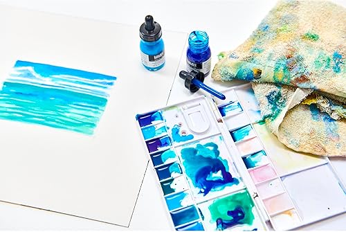 Miniatura 8 de Liquitex - Pintura acrílica profesional INK! Jarro de 1 onza, color blanco de titanio