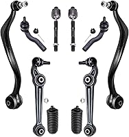 Vista 218 de Detroit Axle - Kit de suspensión delantera RWD de 10 piezas para Chevy GMC Silverado Sierra 1500 1999-2006, 2 brazos de control superior, 2 rótulas