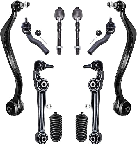 Miniatura 349 de Detroit Axle - Kit de suspensión frontal de 10 piezas para Ford Ranger Mazda B2300 B2500 B3000 B4000, 2 brazos de control superiores, 2 rótulas