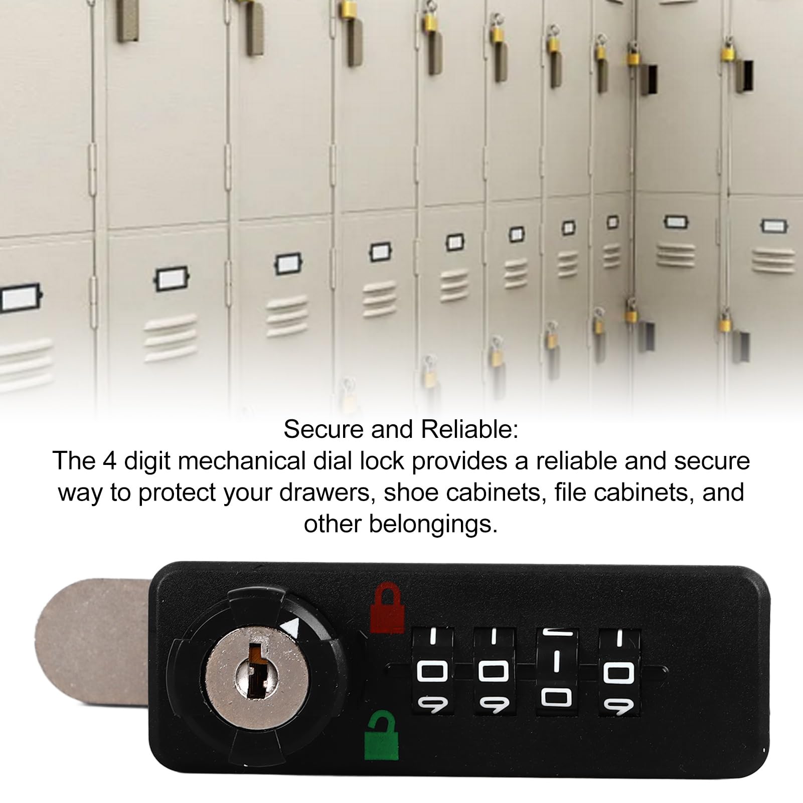 Stück 4-stelliges Zahlenschloss, Wasserdichtes Zahlenschloss Aus Zinklegierung Rostfreies Codeschloss Fur Schrank Fitnessstudio Garage Werkzeugkasten Schwarz 89489867 Stück 4-stelliges Zahlenschloss, Wasserdichtes Zahlenschloss Aus Zinklegierung Rostfreies Codeschloss Fur Schrank Fitnessstudio Garage Werkzeugkasten Schwarz 89489867