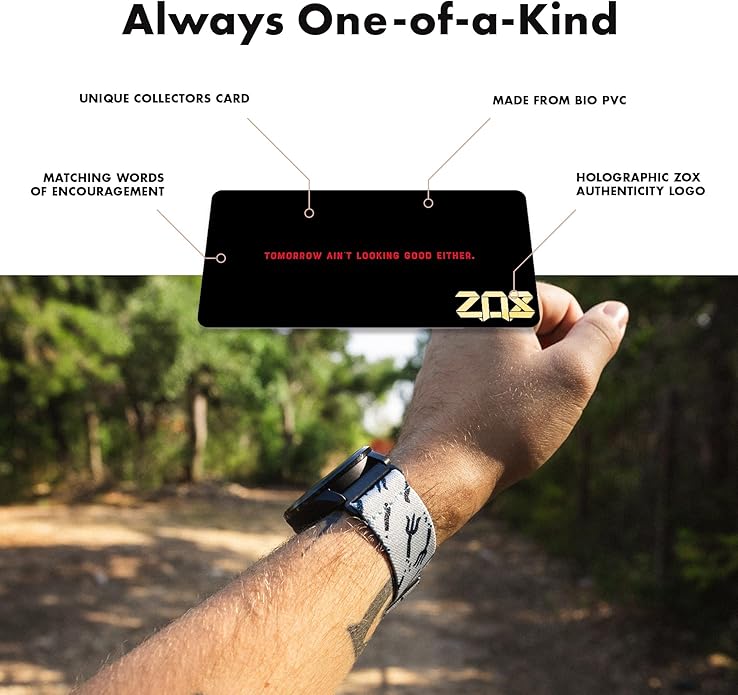ZOX Correa Elasticada para Smartwatch Android con Afirmaciones y Arte miniatura 4