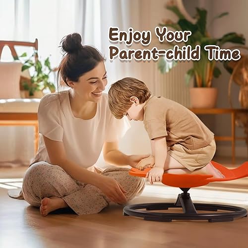 Miniatura 4 de Silla giratoria sensorial de autismo para niños autistas, juguete de asiento giratorio de 360 para niños con autismo y TDAH, silla sensorial de
