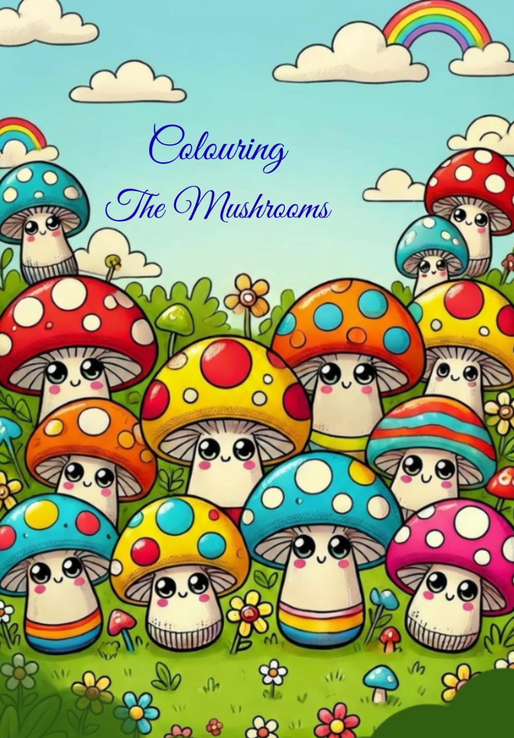 The Mushrooms - colouring book