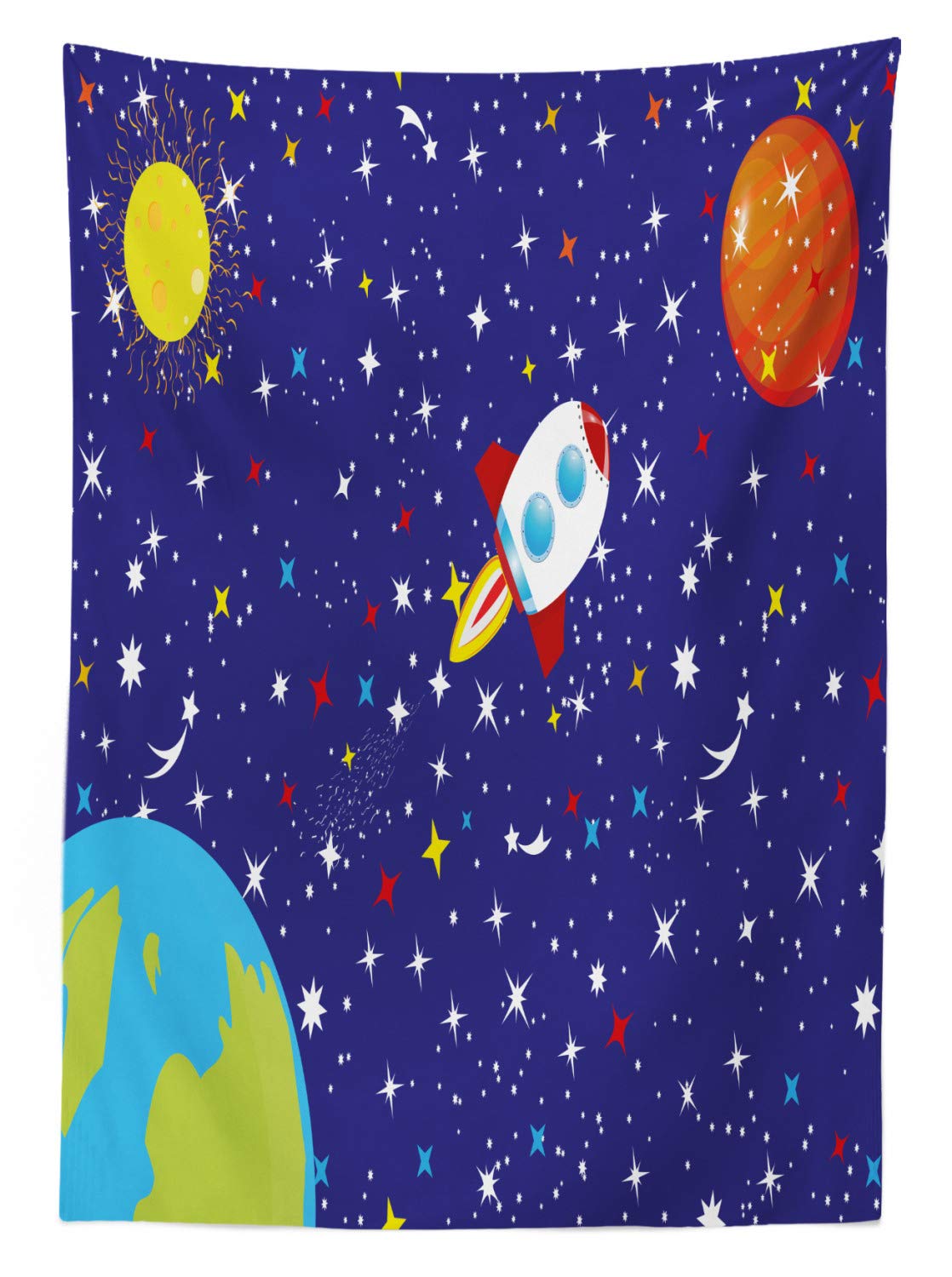 Tovaglia Esterni ABAKUHAUS Sistema Solare 140x170cm Lavabile