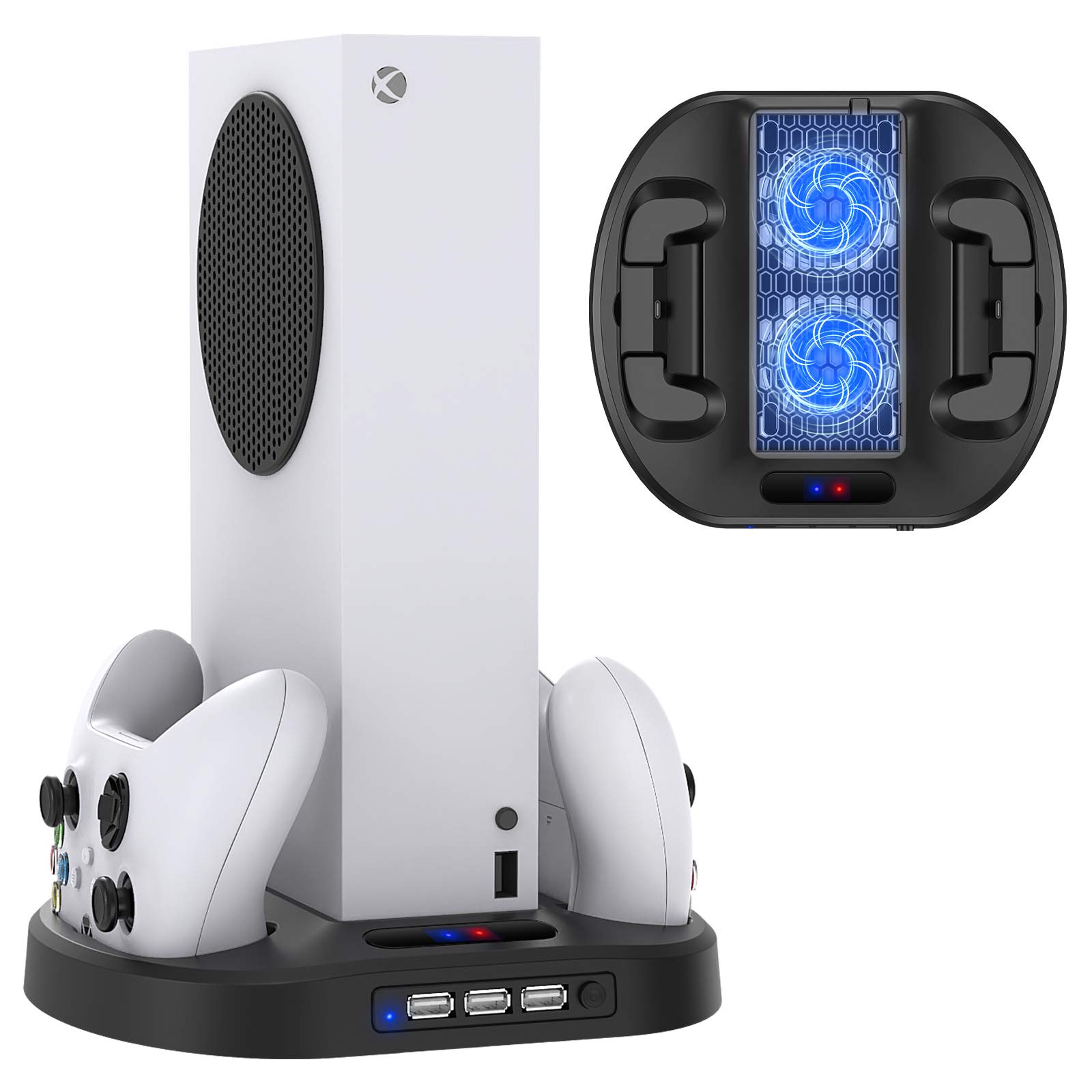 Buy Vertical Stand with Cooling Fan for Xbox Series S Console Auarte