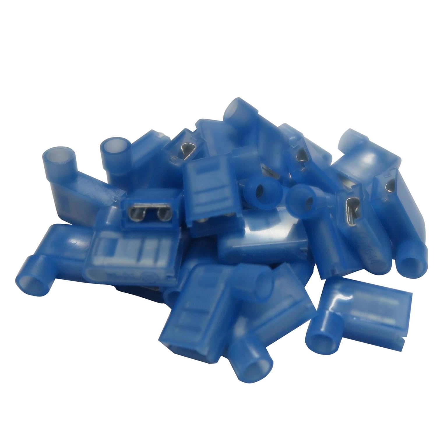 Insulated Flag Terminal Ratchet Crimper For Red + Blue Angle Connectors AWG 2214 (0.52