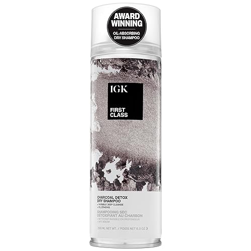 IGK FIRST CLASS Charcoal Detox Dry Shampoo Deluxe IGK FIRST CLASS Charcoal Detox Dry Shampoo Deluxe