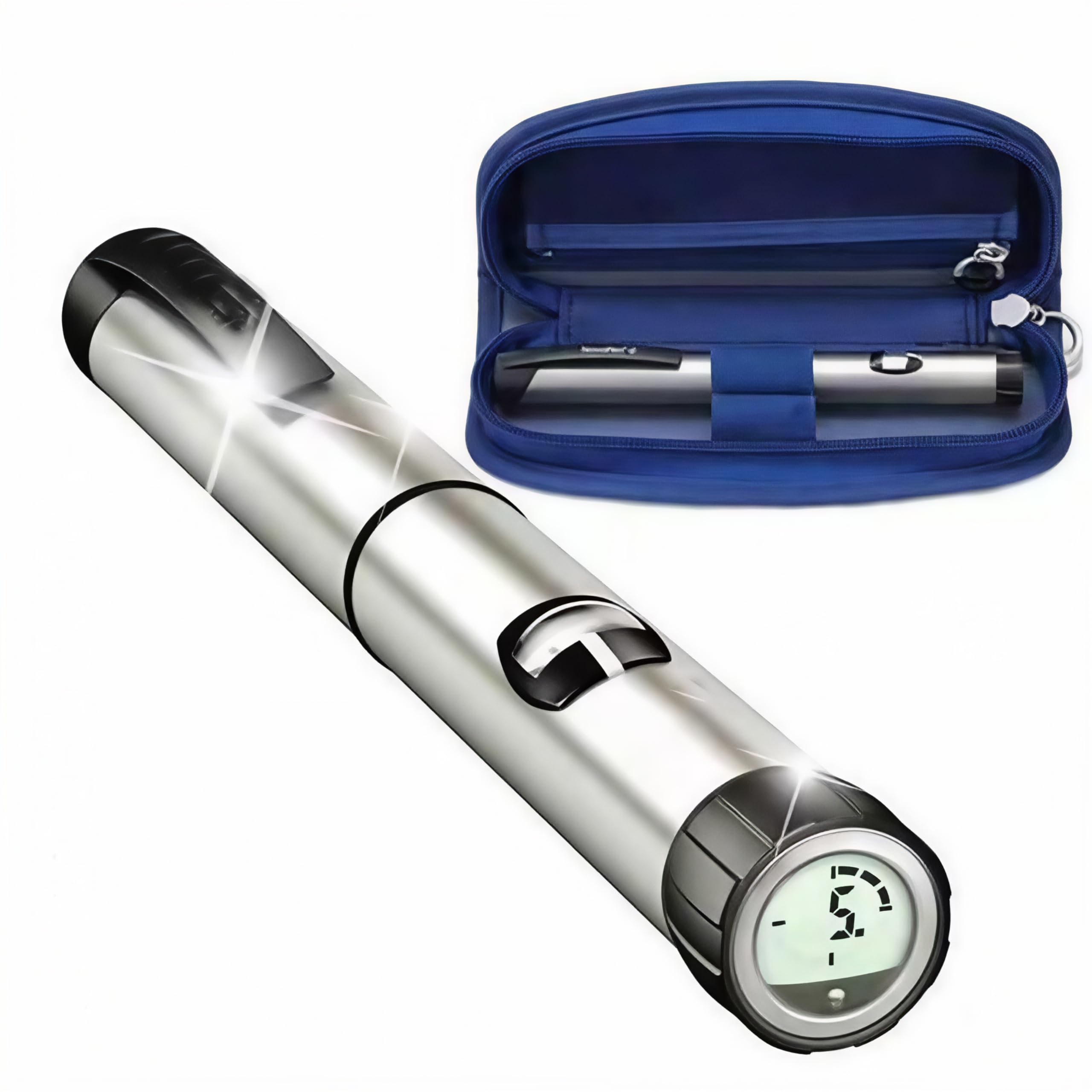 Insulinspender, Insulin-Spender, Insulinpen mit Speicherfunktion, Digitalanzeige