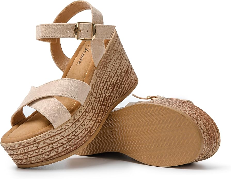 Retro Sandalen Zomer Met Gesloten Neus – Plateau Zool & Sleehak – Suède Ankelband – Retro Zomerschoenen – Zwart Maat 39 Dames Sandalen