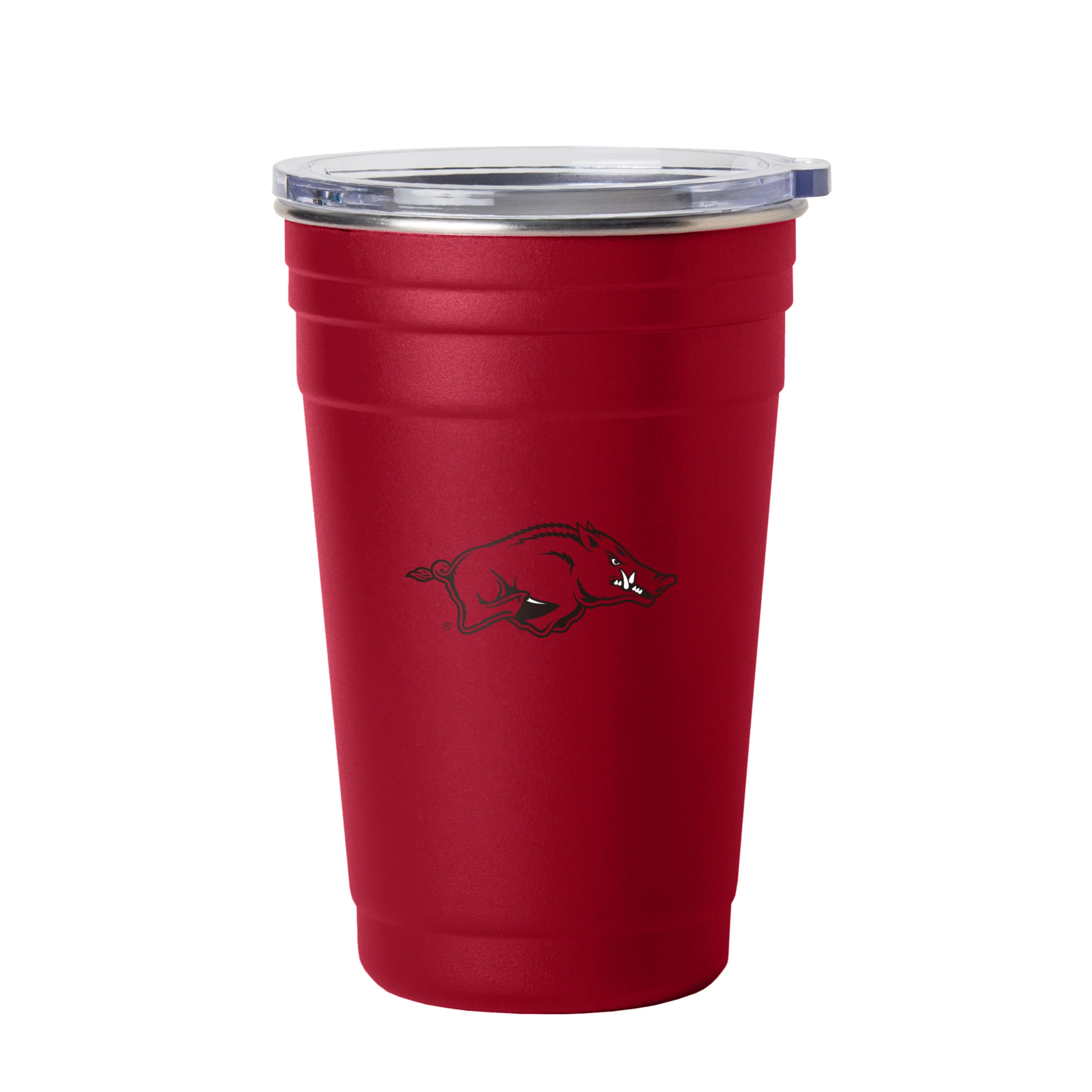 Logo Brands NCAA 22 oz Stainless Steel Tailgate Cup -Double Wall Vacuum-Sealed Durable For Hot &amp; Cold Drinks, Perfect for Gameday &amp; Tailgating