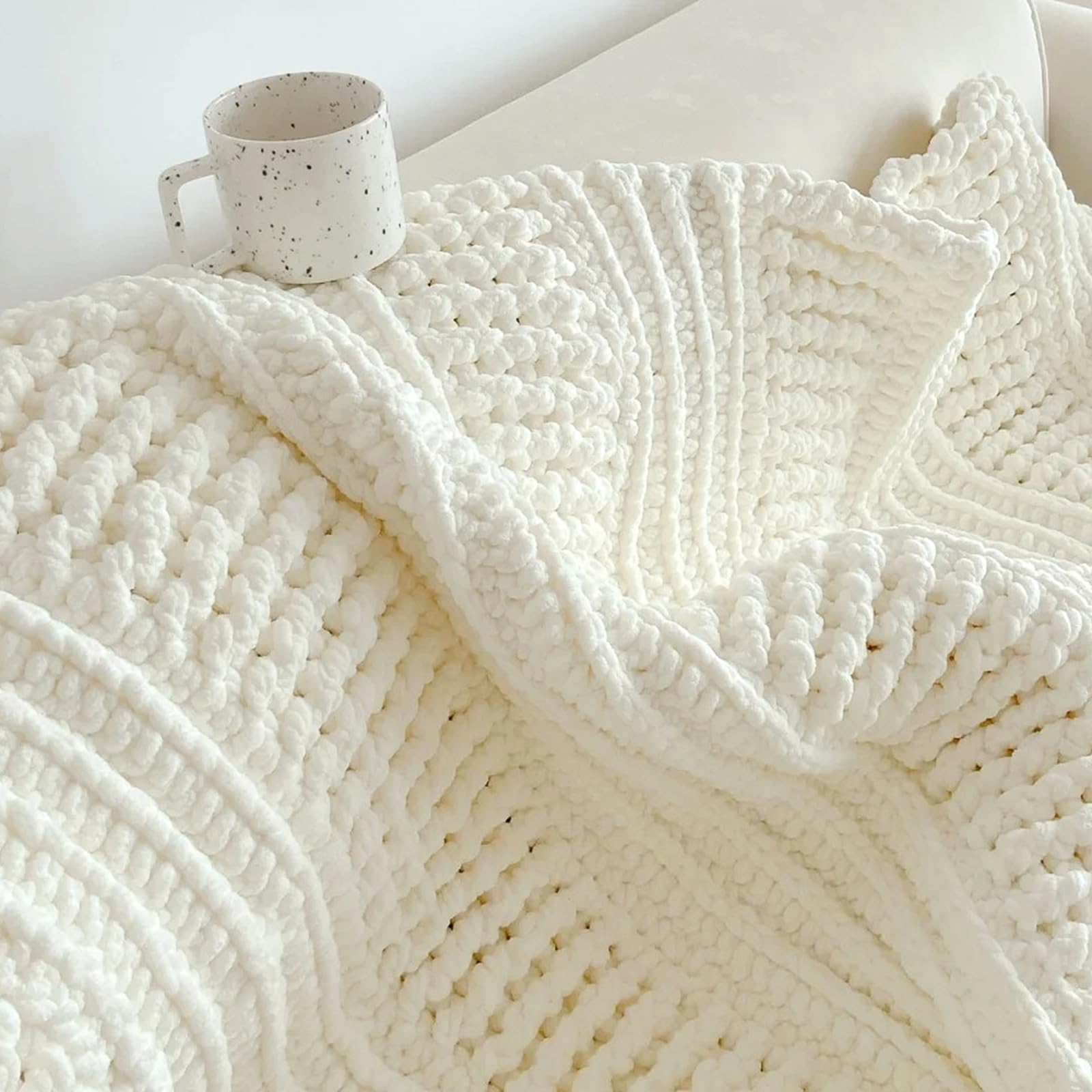 HouseABC Lot De 8 Pelotes De Laine épaisse Pour Tricot à La Main, Fil