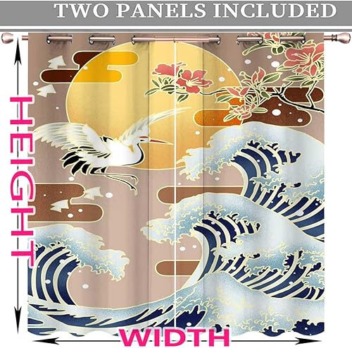 Vista 17 de Black and White Cortinas para Sala Elegantes Modernas,Abstract Shapes Temporary Doors for Hallways Pantry Curtain 72in Width by 72in Height