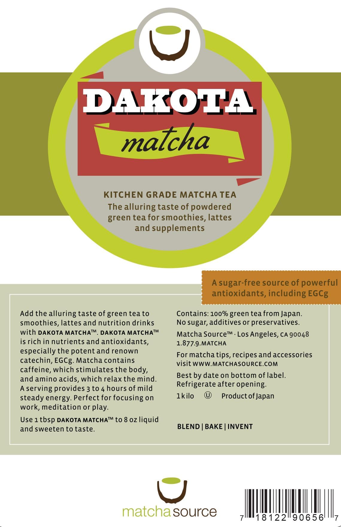 Dakota Matcha 100 Pure Powdered Green Tea from Japan — view 2
