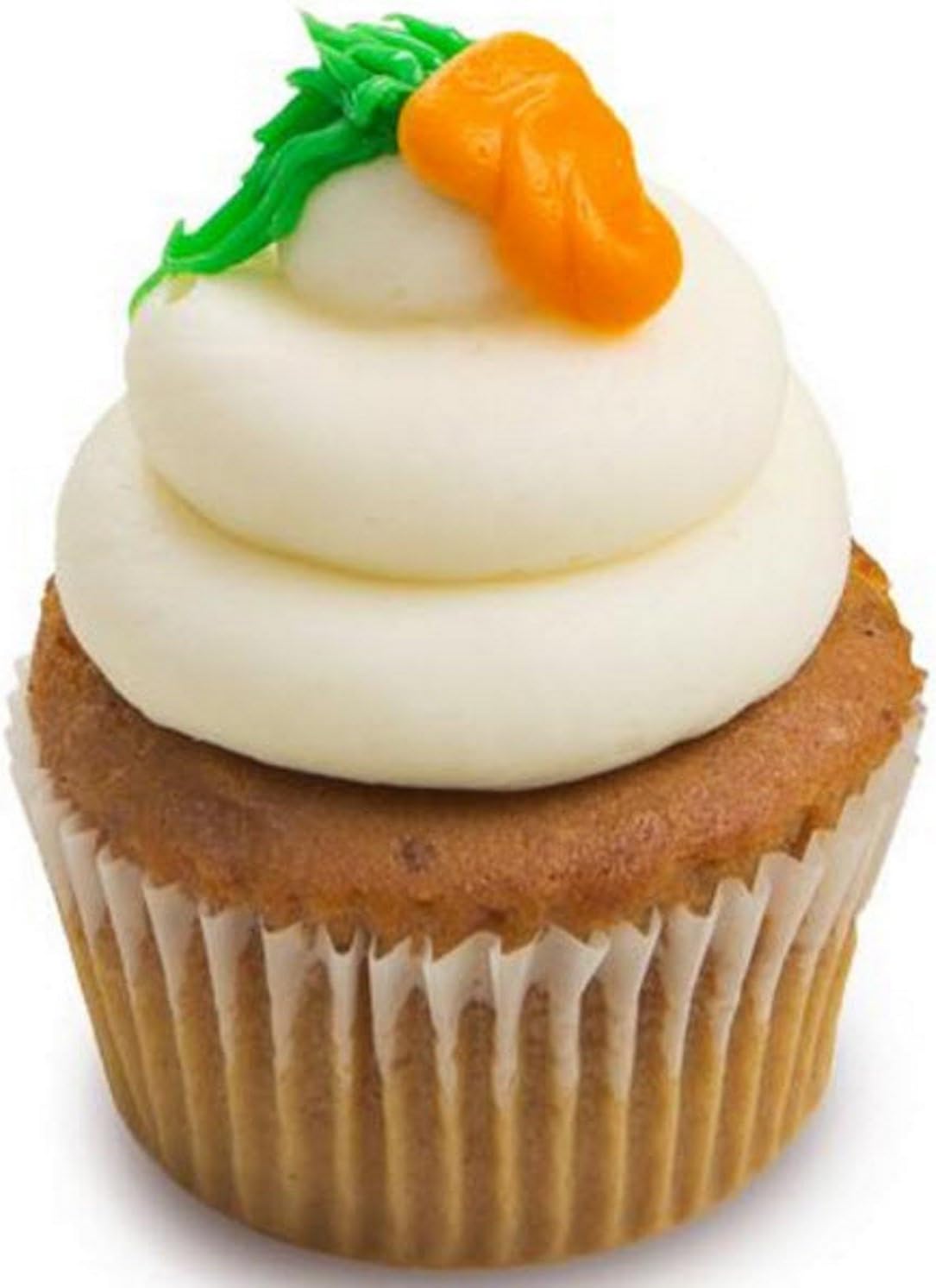 Carrot Cake Cupcakes - Cream Cheese Frosting Dessert - Nut Free - 12 Pack - Baked Fresh Day of Order