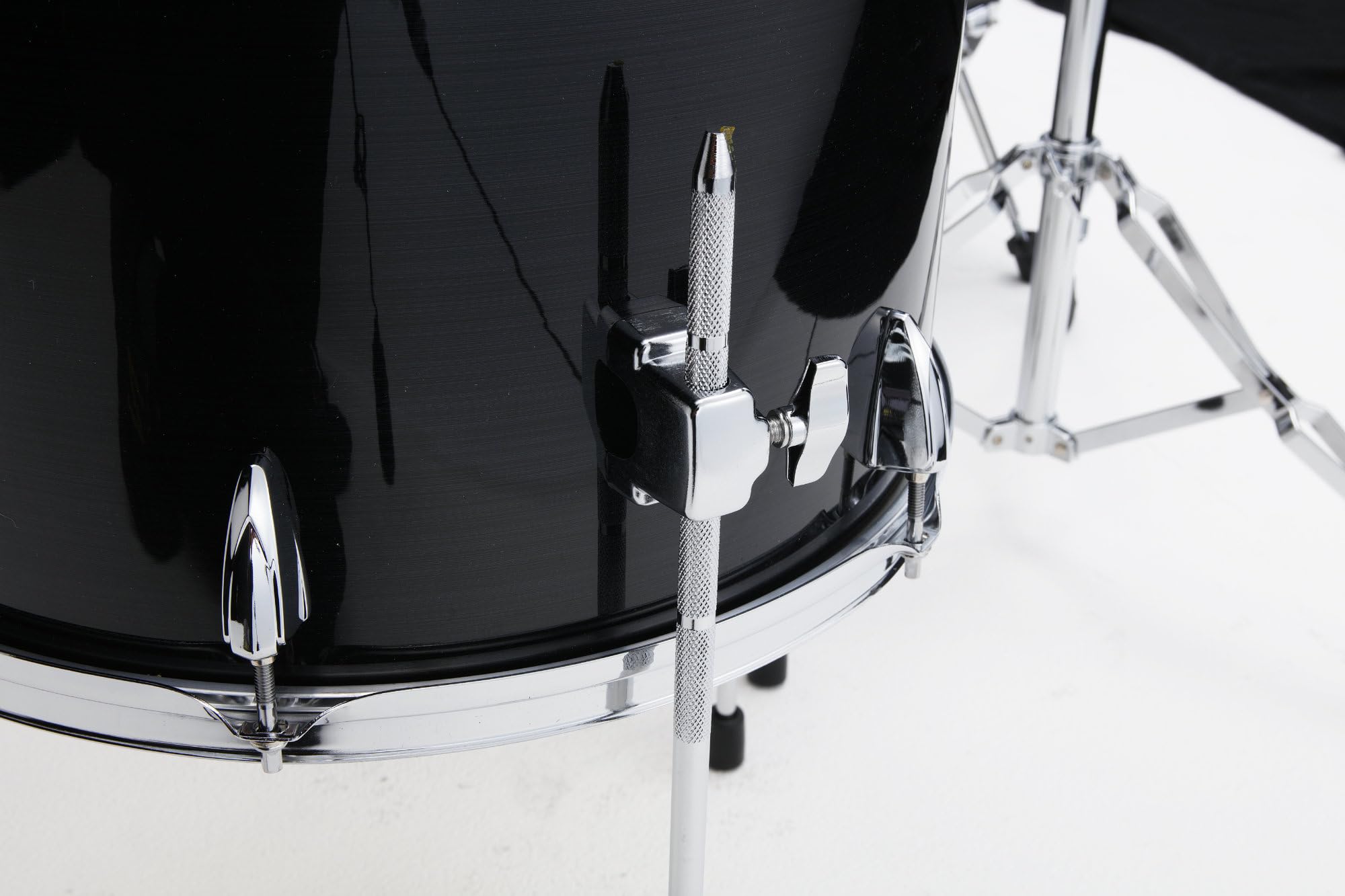 TAMA Imperialstar Drumset 6-teilig Hairline Black mit Becken & Hardware Set